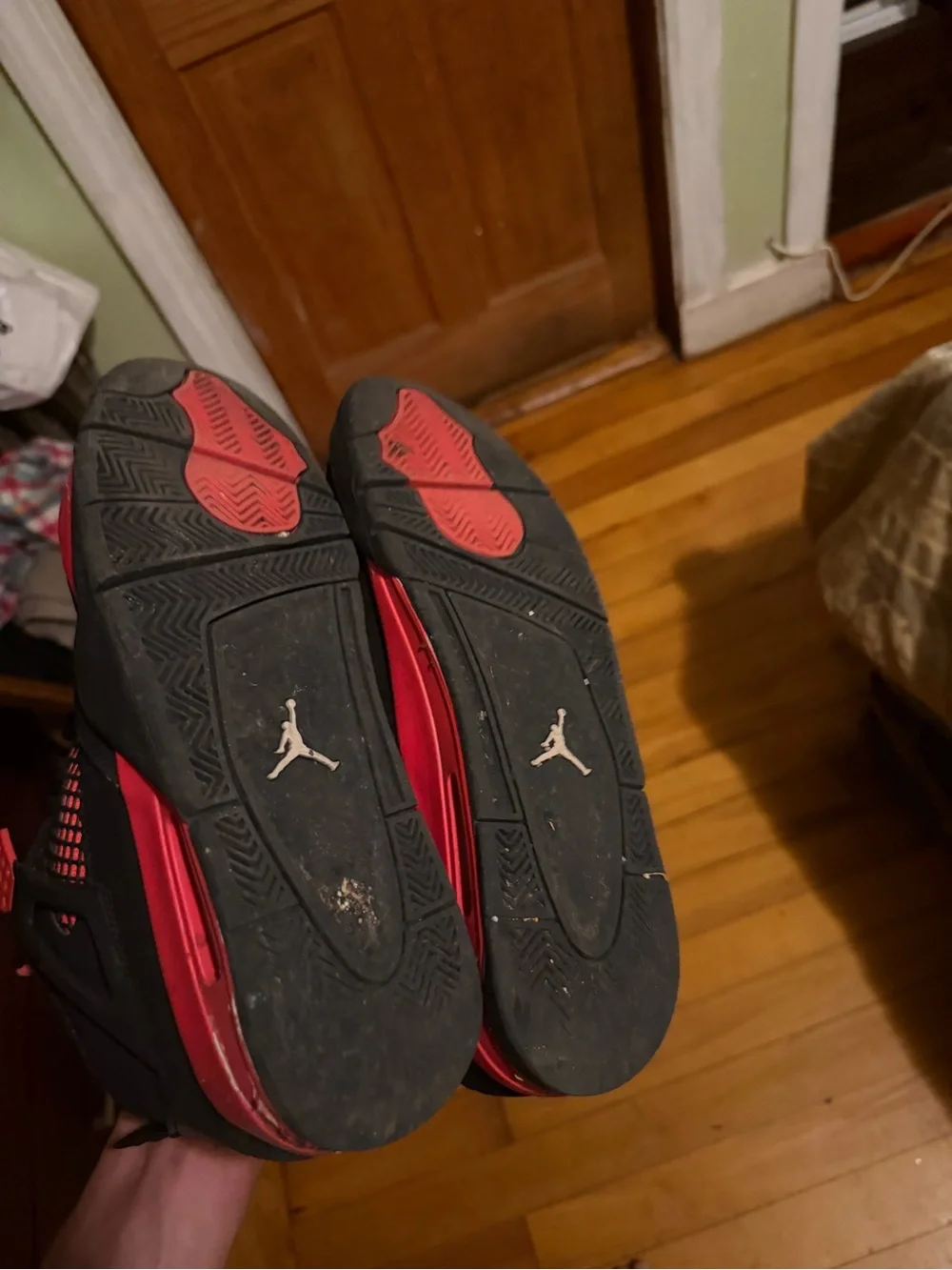 Jordan 4 Thunder size 11 worn with box